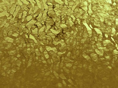 Dikey akan sıvı altın metalik dalgalanma dokusu