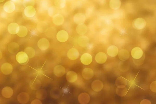 Golden Bokeh Background — Stock Photo, Image