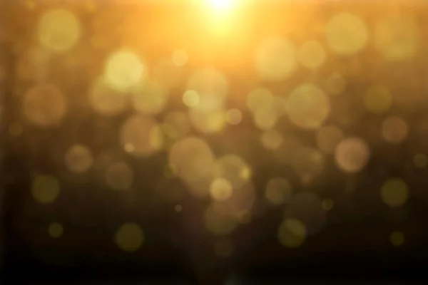 Goldener Bokeh-Hintergrund — Stockfoto