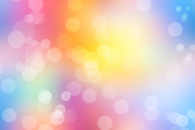 renkli bokeh arkaplanı