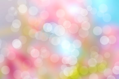 renkli bokeh soyut arkaplan