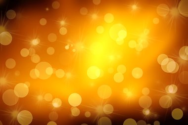 Altın Bokeh arka plan bulanık sparkles ve glitter ile. Altın