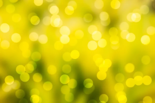 Yellow bokeh and blur background — Stock Photo, Image