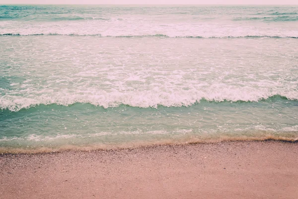 Pasir dan laut vintage — Stok Foto