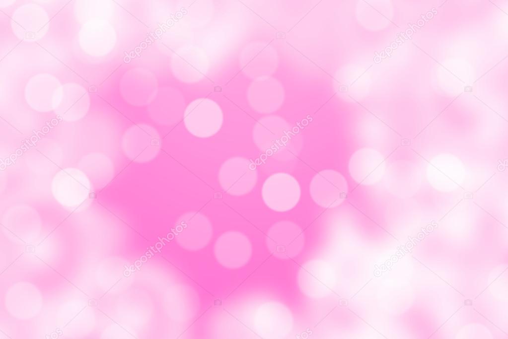 Pink Bokeh Background