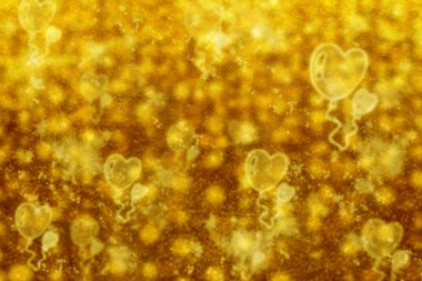 Sparkles ve glitter Bokeh arka plan bulanık