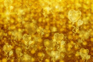 Sparkles ve glitter Bokeh arka plan bulanık