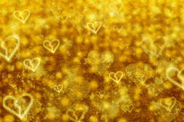 Blurred Bokeh Background with sparkles and glitter — Stock Photo, Image