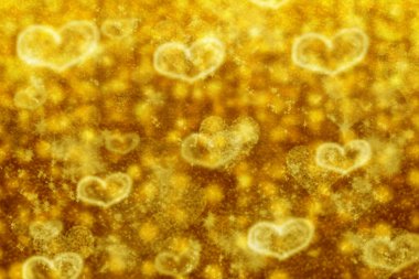 Sparkles ve glitter Bokeh arka plan bulanık