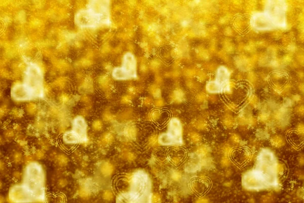 Blurred Bokeh Background with sparkles and glitter — Stock Photo, Image