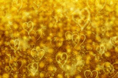 Sparkles ve glitter Bokeh arka plan bulanık