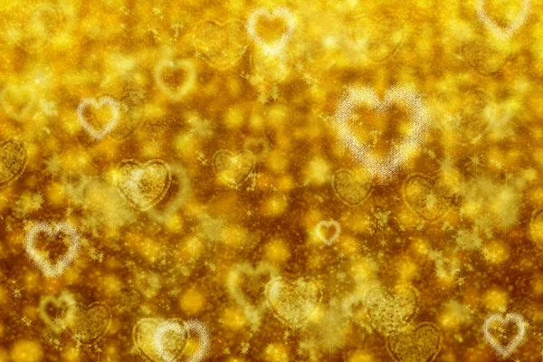 Blurred Bokeh Background with sparkles and glitter — Stock Photo, Image