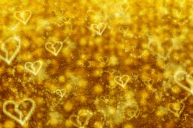 Sparkles ve glitter Bokeh arka plan bulanık