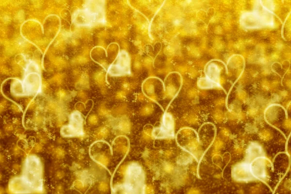 Blurred Bokeh Background with sparkles and glitter — Stock Photo, Image