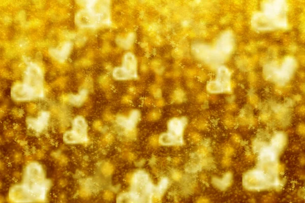 Blurred Bokeh Background with sparkles and glitter — Stock Photo, Image