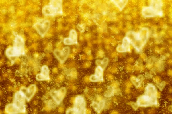 Blurred Bokeh Background with sparkles and glitter — Stock Photo, Image