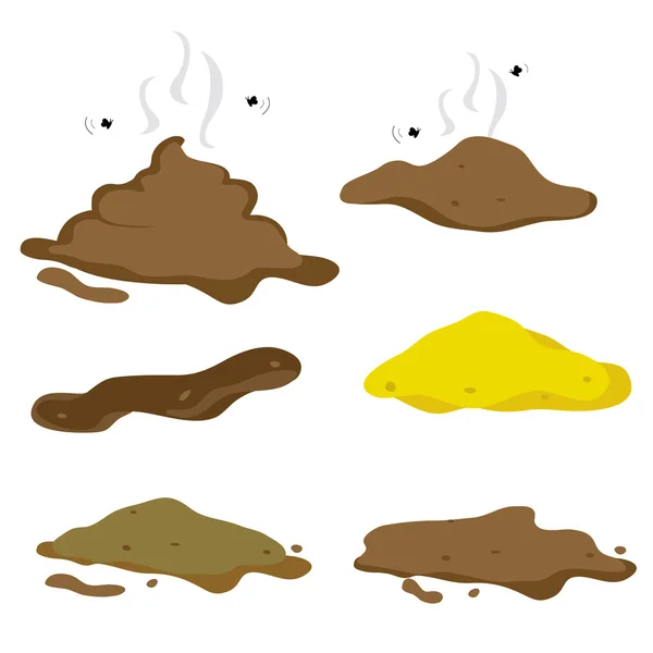 Kaka dışkı karikatür vektör