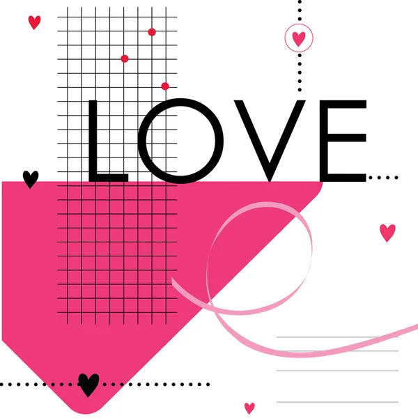 Happy Valentine's Day lieverd Cute Cartoon Vector — Stockvector