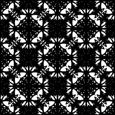 Soyut grunge seamless modeli. Geometrik süsleme.