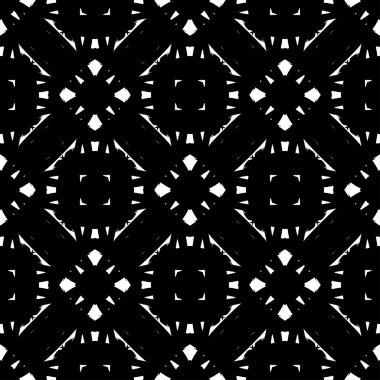 Soyut grunge seamless modeli. Geometrik süsleme.