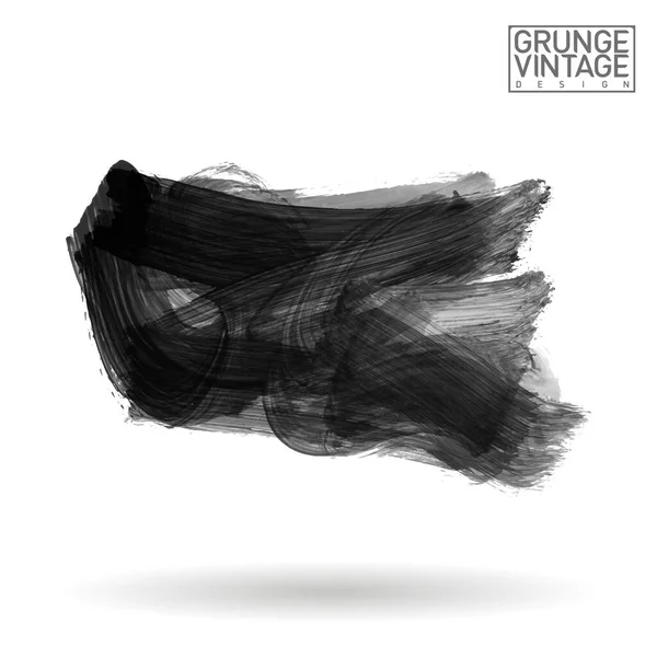 Αφηρημένες Πινελιές Grunge Διανυσματική Απεικόνιση — Διανυσματικό Αρχείο