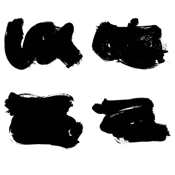 Pinceaux Abstraits Illustration Vectorielle — Image vectorielle