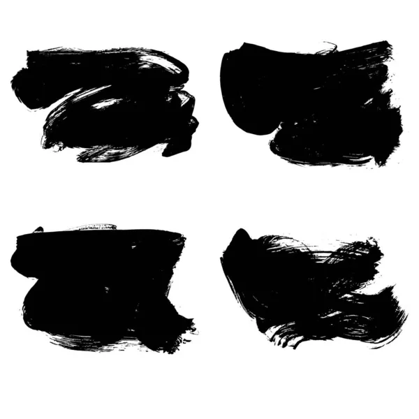 Pinceaux Abstraits Illustration Vectorielle — Image vectorielle