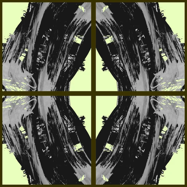 Tahy Štětcem Textury Grunge Vektor Abstraktní Ručně Malované Prvky Podtržené — Stockový vektor