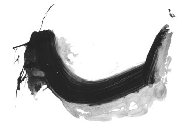 soyut fırça darbeleri, vektör illüstrasyonu