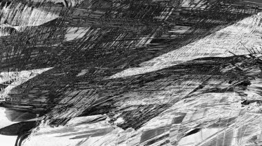 beyaz arkaplanda siyah mürekkep fırçası darbeleri