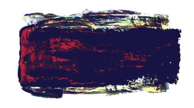 soyut fırça darbeleri, vektör illüstrasyonu