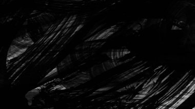 Siyah fırça darbesi ve doku. Grunge soyut elle boyanmış elementler. Altı çizili ve sınır tasarımı.