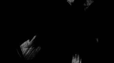 Siyah fırça darbesi dokusu. Grunge soyut elle boyanmış element.