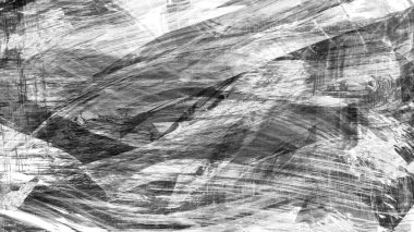 Siyah fırça darbesi ve doku. Grunge soyut elle boyanmış elementler. Altı çizili ve sınır tasarımı.