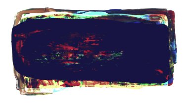 soyut fırça darbeleri, vektör illüstrasyonu