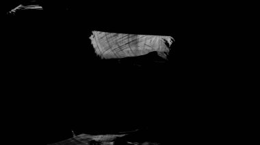 Siyah fırça darbesi dokusu. Grunge soyut elle boyanmış element.