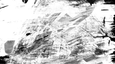 Siyah fırça darbesi ve doku. Grunge soyut elle boyanmış elementler. Altı çizili ve sınır tasarımı.