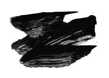 soyut fırça darbeleri, vektör illüstrasyonu