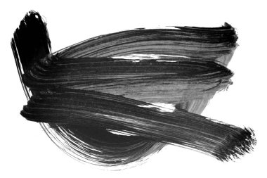 soyut fırça darbeleri, vektör illüstrasyonu