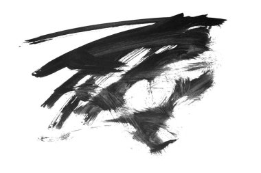 soyut fırça darbeleri, vektör illüstrasyonu