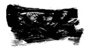 Siyah fırça darbesi ve doku. Grunge soyut elle boyanmış elementler. Altı çizili ve sınır tasarımı.