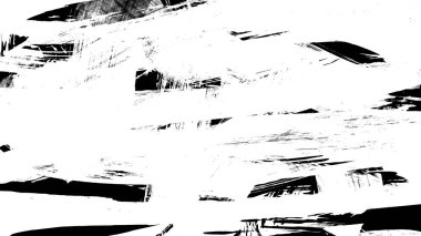 Siyah fırça darbesi ve doku. Grunge soyut elle boyanmış elementler. Altı çizili ve sınır tasarımı.