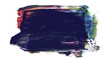 soyut fırça darbeleri, vektör illüstrasyonu