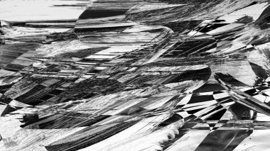 Siyah fırça darbesi dokusu. Grunge soyut elle boyanmış element. 