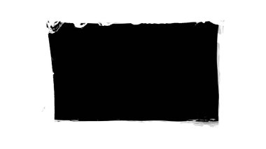 soyut fırça darbeleri, vektör illüstrasyonu