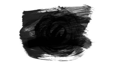 soyut fırça darbeleri, vektör illüstrasyonu