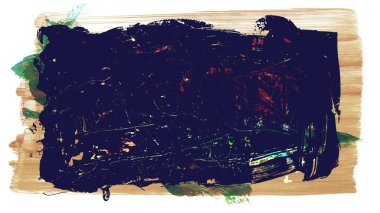 soyut fırça darbeleri, vektör illüstrasyonu