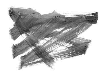 soyut fırça darbeleri, vektör illüstrasyonu