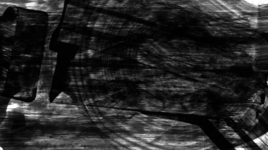 Siyah fırça darbesi ve doku. Grunge soyut elle boyanmış elementler. Altı çizili ve sınır tasarımı.