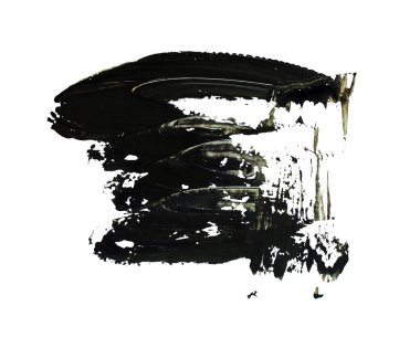 soyut fırça darbeleri, vektör illüstrasyonu